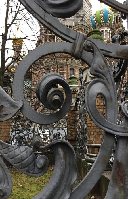 Петербургские решётки. Фото автора