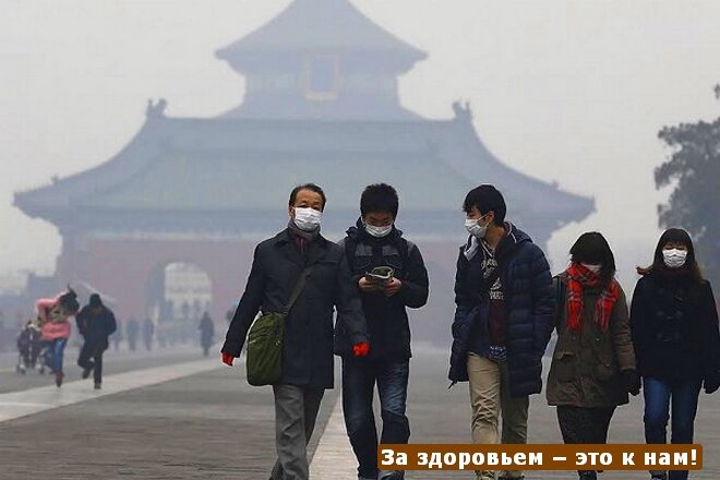 Смог в Китае