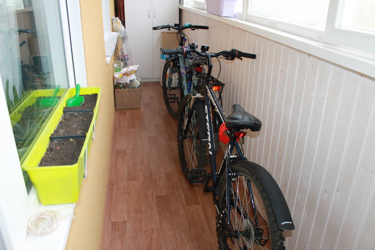 Железные кони в зимней спячке