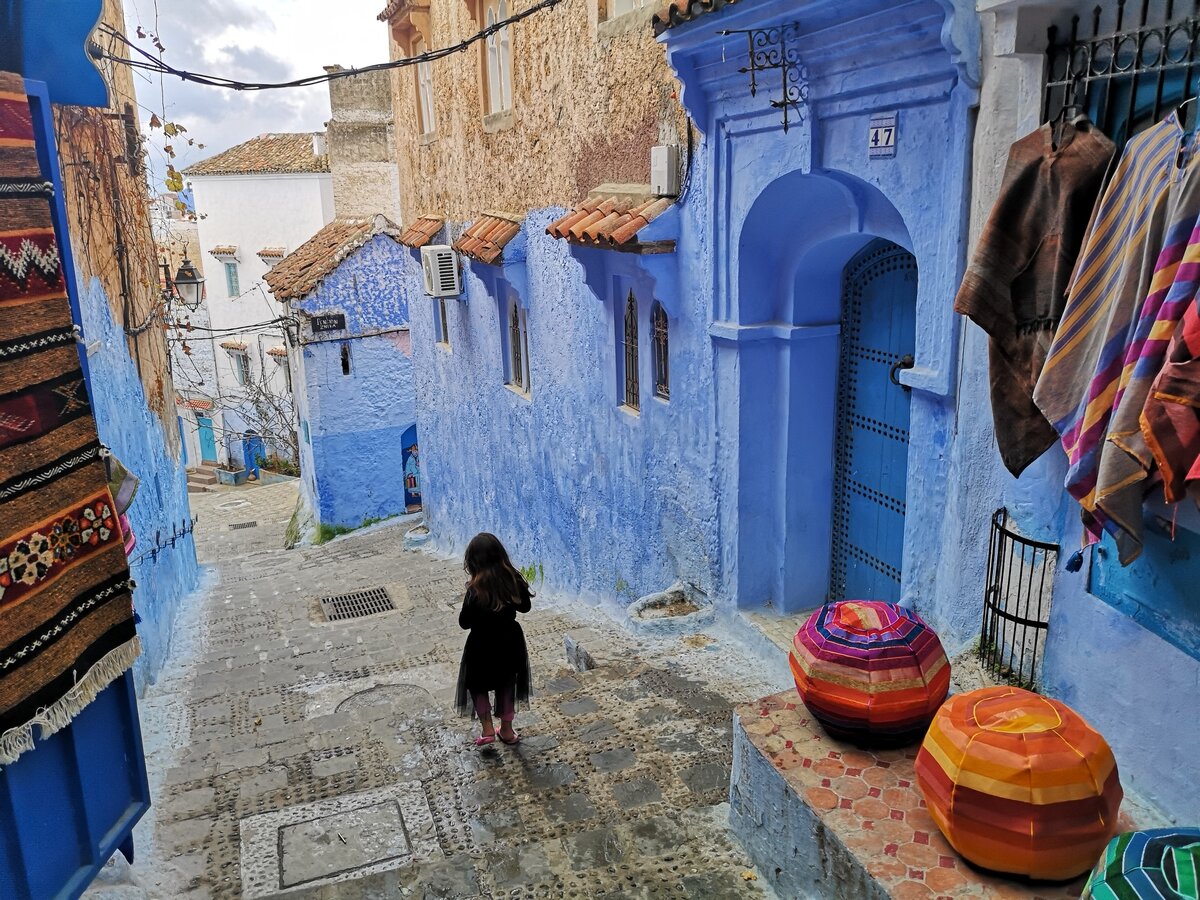 Марихуана, котики и ультрамарин - самый интересный и удивительный город в Марокко!