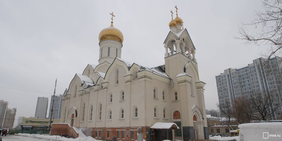 Храм преподобного Андрея Рублева в Раменках