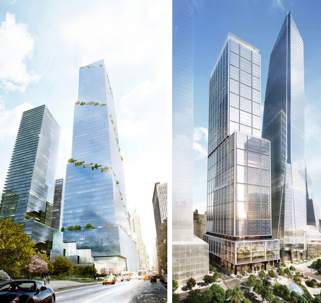 Рендеринги by BIG/Tishman Speyer и by Related-Oxford/ newyorkyimby.com