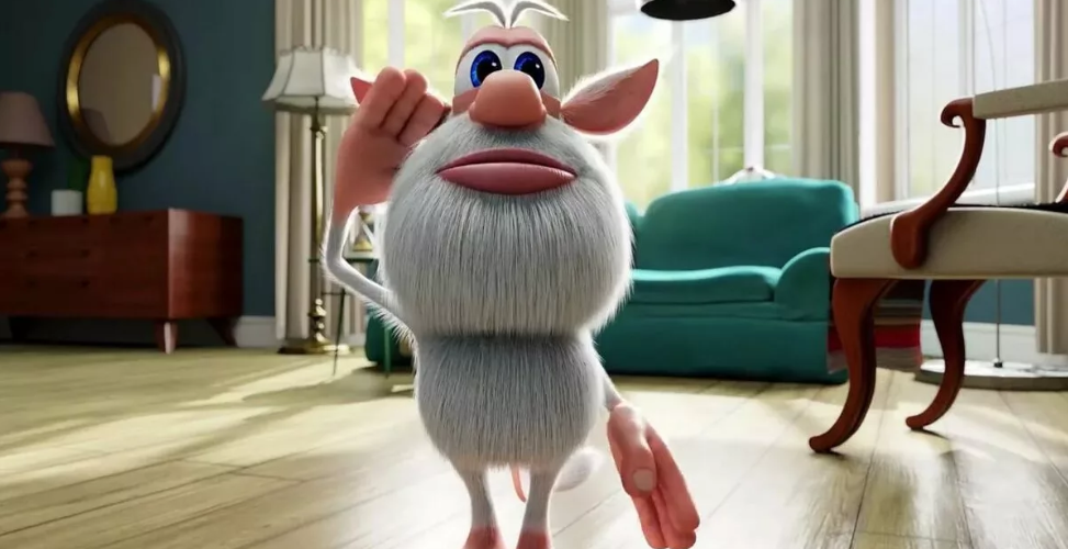 Кадр из мультсериала "Буба"