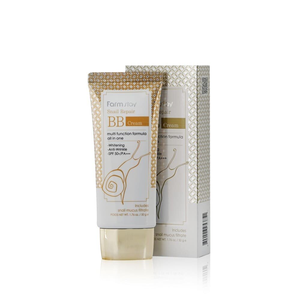 BB-крем для лица Farmstay Восстанавливающий, с муцином улитки, 50г