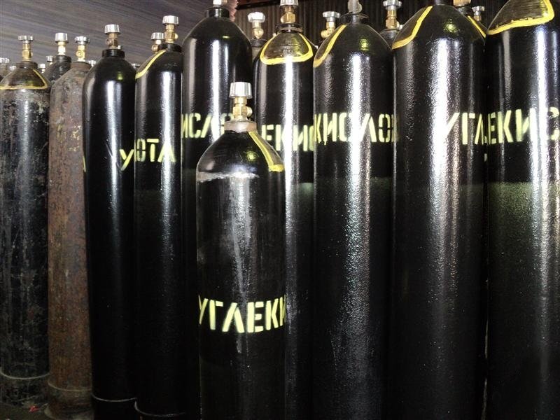 Баллоны с углекислым газом