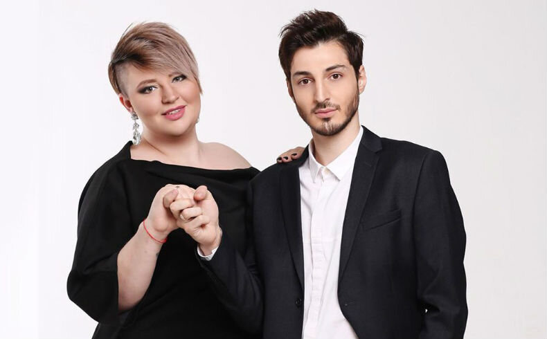 Саша Черно и Иосиф Оганесян 
​Фото: Евгений Кабодько, журнал «ДОМ-2»