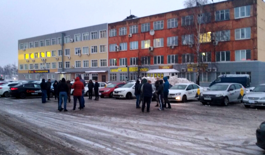 Вот такой вот стихийный протест. 