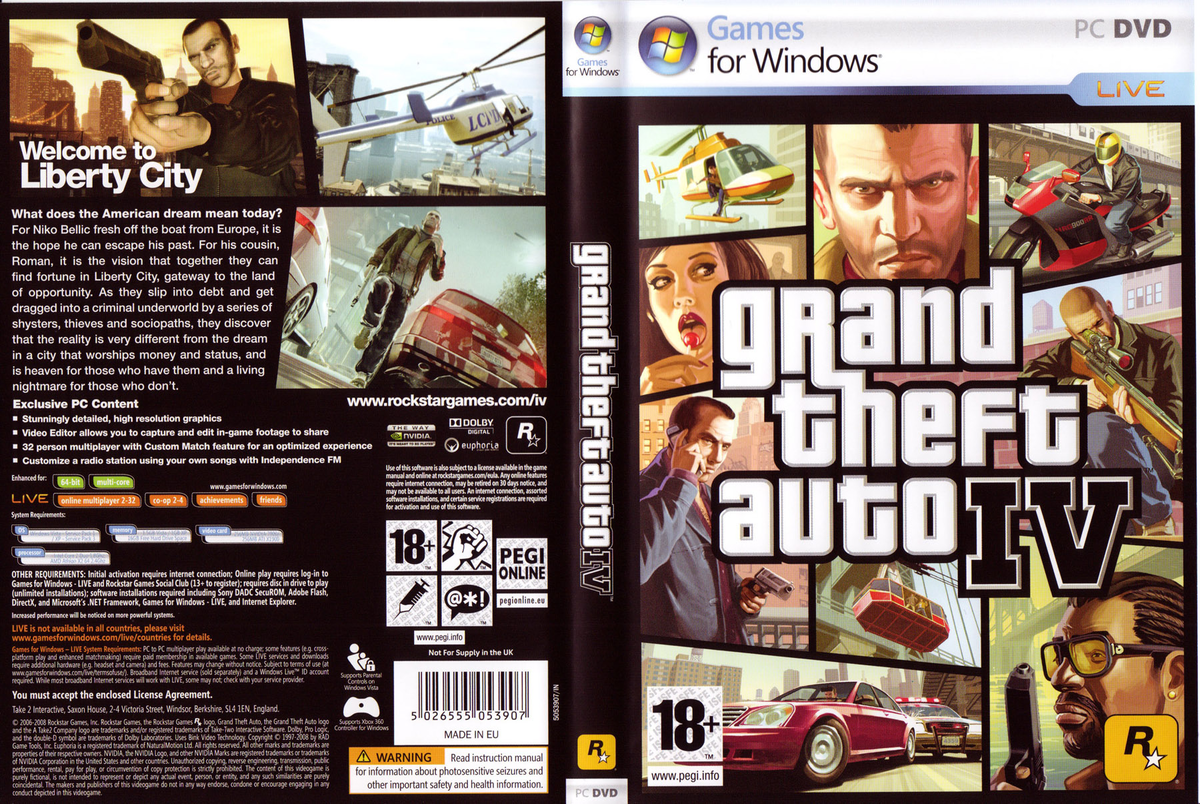 Она убила GTA IV в Steam. Games For Windows Live на личном опыте | Russian  Corncracker | Дзен