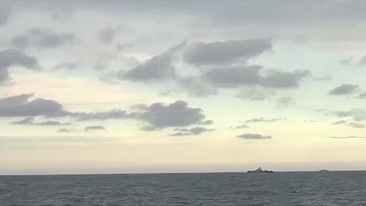 Пуск ракет Калибр из Каспийского моря