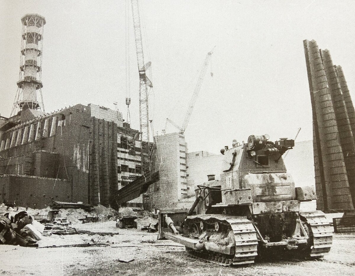 Чернобыльская АЭС 1986