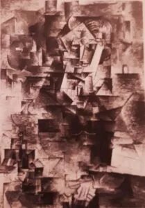 Пикассо. Портрет Канвейлера. 1910. Что любишь, на то и похож