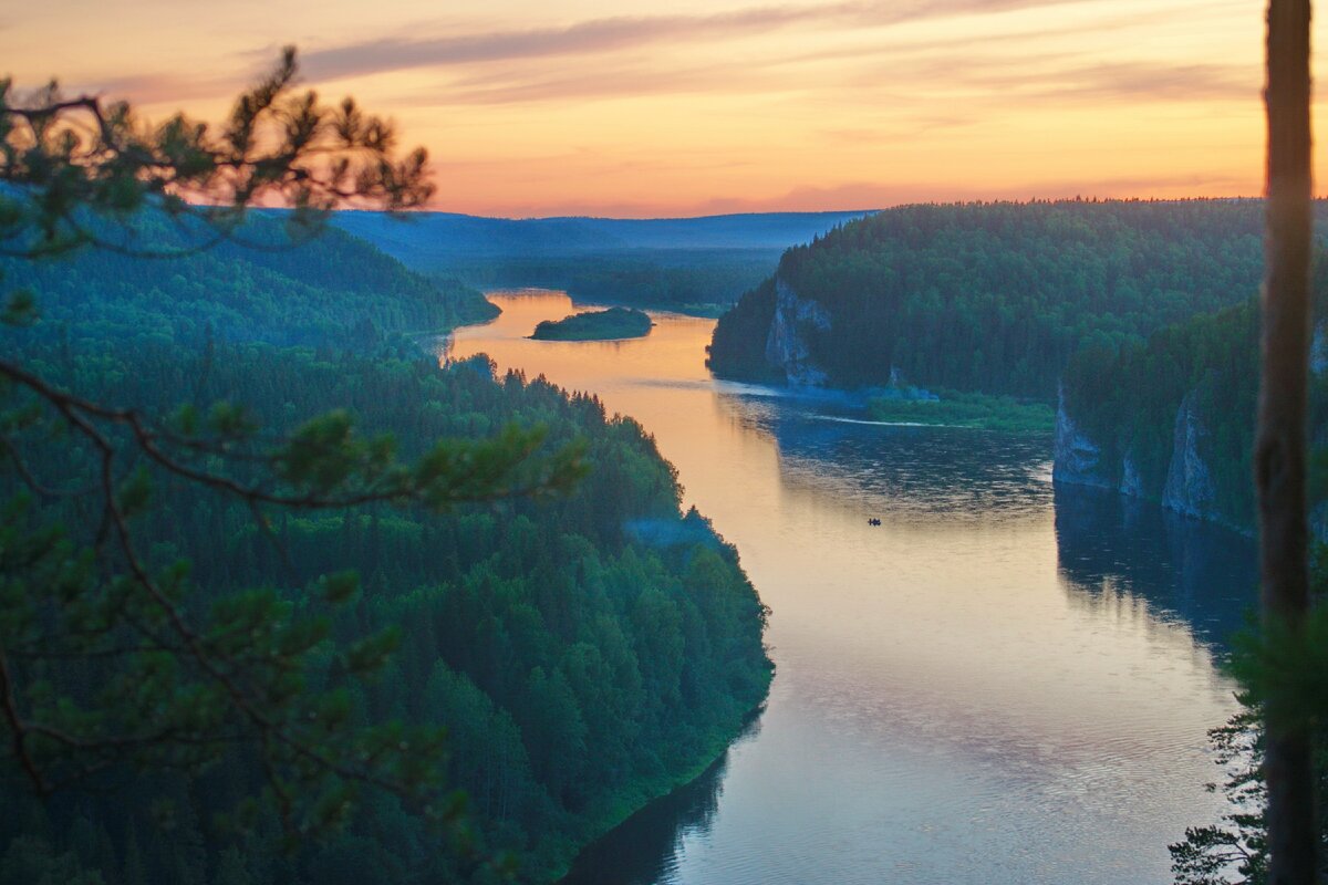 Сплав по реке Вишера Пермский край