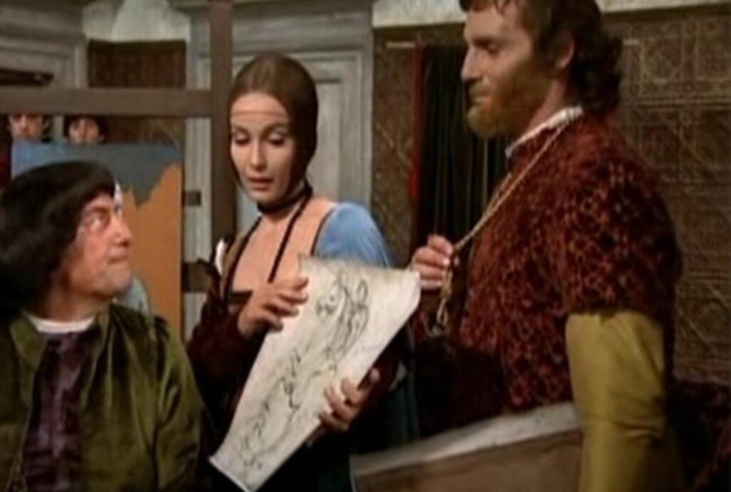  Режиссер и автор сценария Ренато Кастеллани. В роли Леонардо да Винчи - Филипп Леруа. 