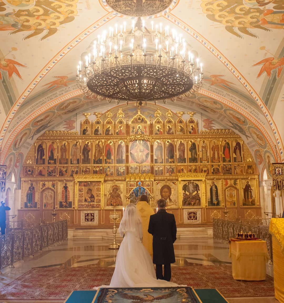 Венчание в Храме Христа спасителя, Москва