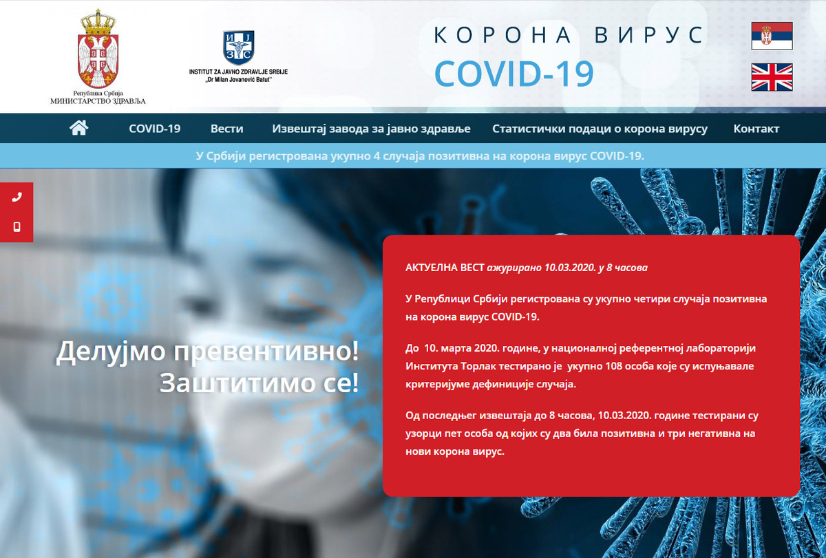 Источник: covid19.rs