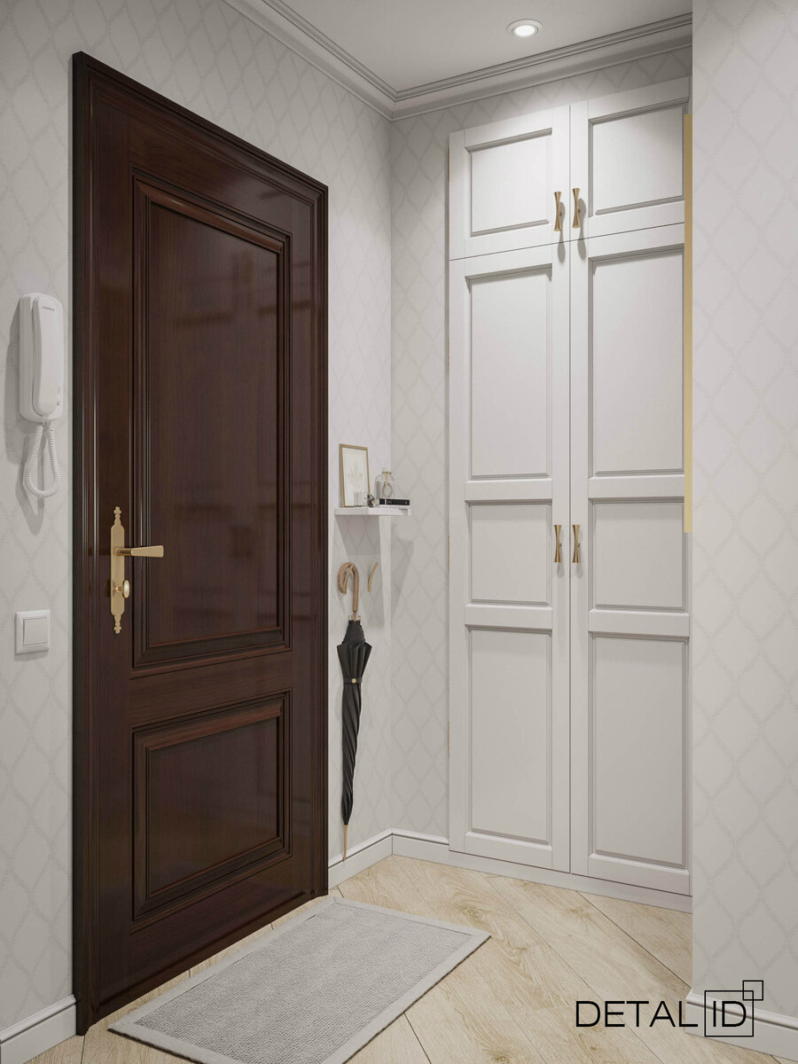 Даже небольшая прихожая может быть уютной и удобной