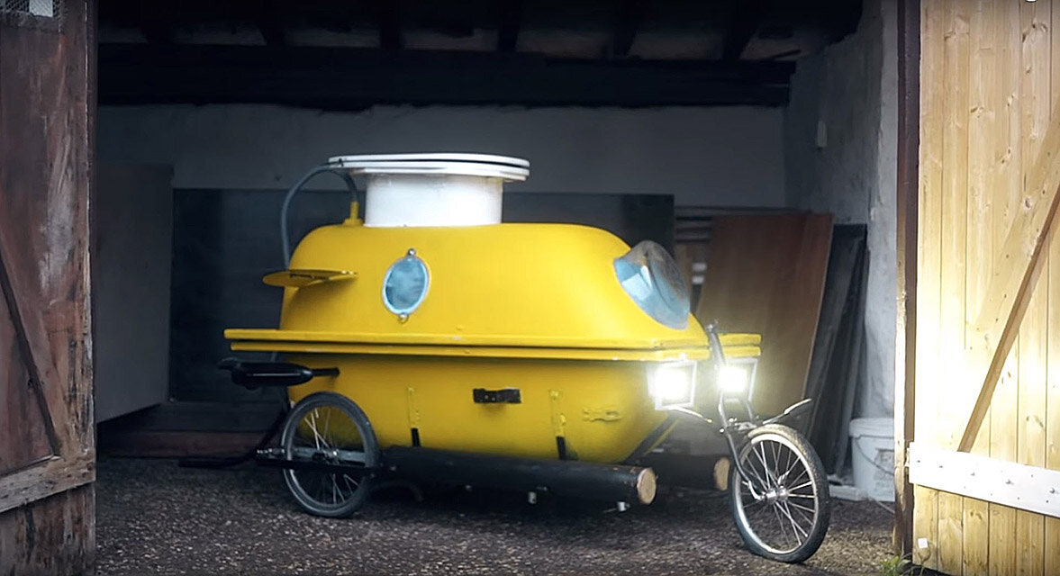 Самодельная подводная лодка из 2-х старых ванн