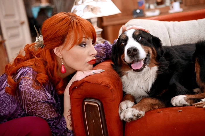 Несмотря на то, что Барон -кобель, в фильме его роль исполняли суки (Байра и Муха)