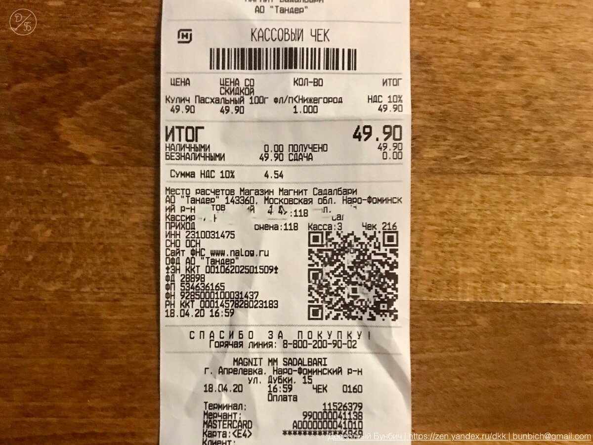 Стоимость кулича