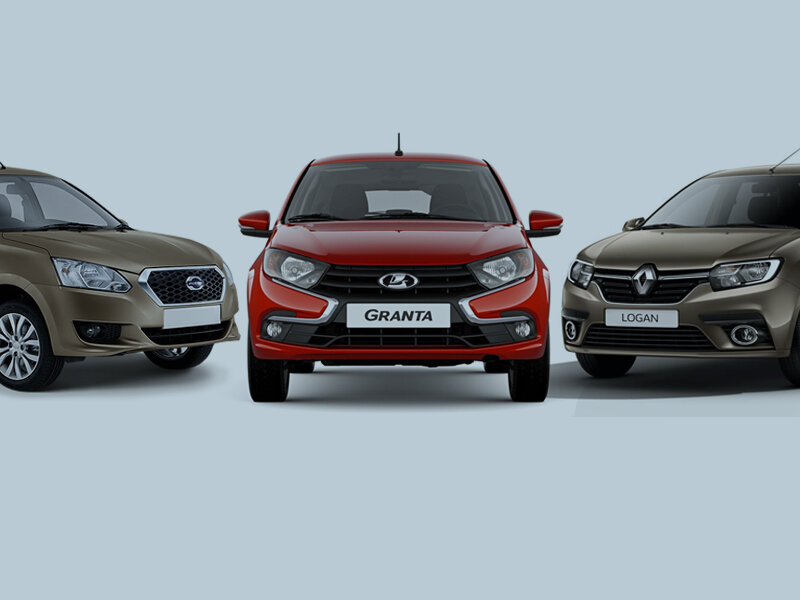 Стоимость всех трех авто сопоставима. Logan немного дороже