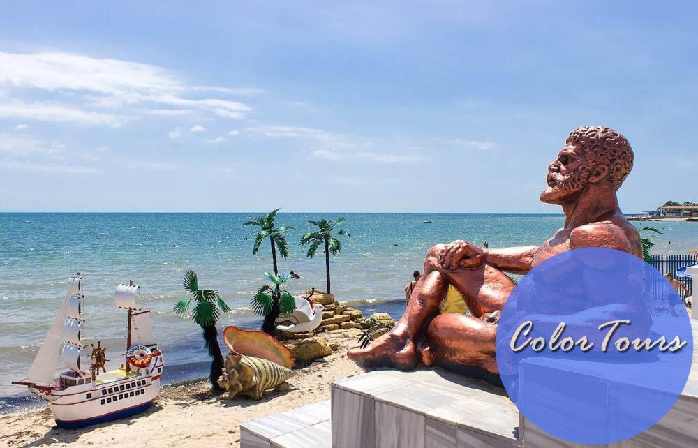 Пляж Евпатории, фото из свободных источников