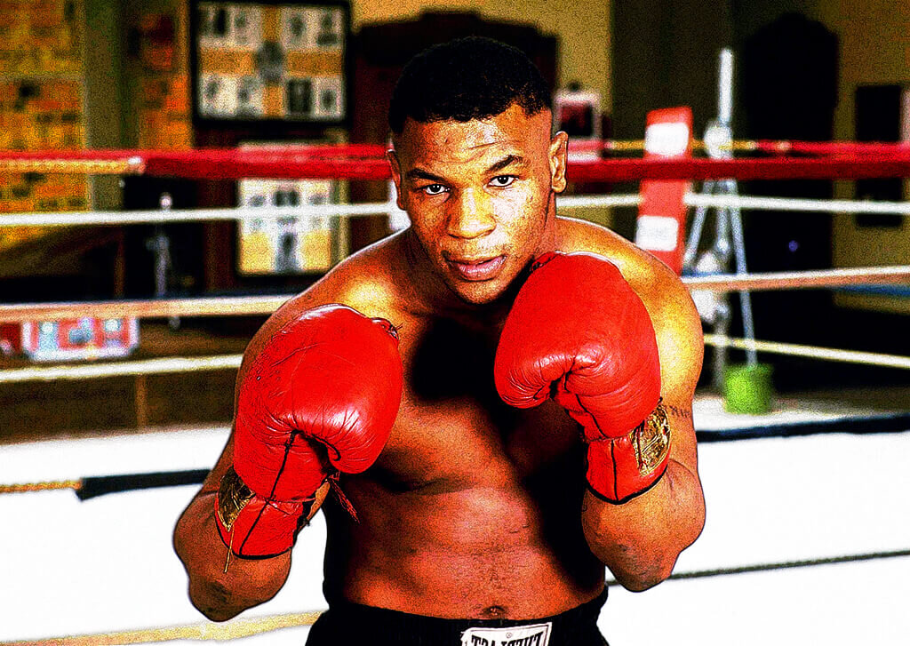 Молодой Майк Тайсон