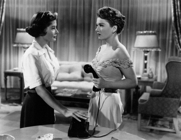 1950. Barbara Bates, Anne Baxter - All about Eve