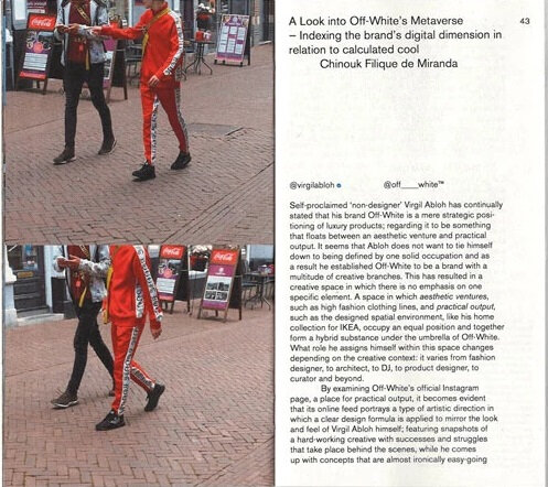 Эксперты модной платформы Warehouse Review из Амстердама выпустили мини-путеводитель (зин) по одному из главных уличных брендов Off-White.-2