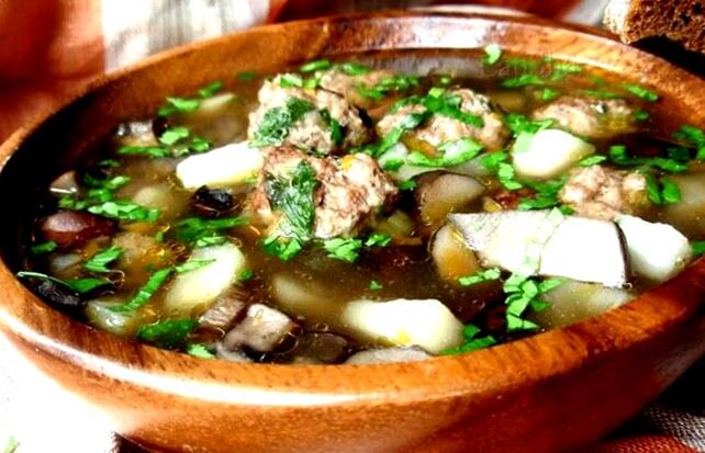 Пример готового супа