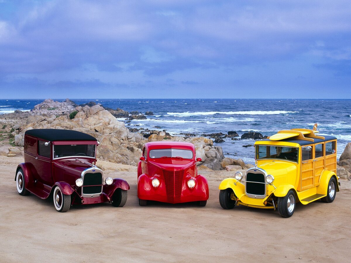 1929 Ford Woody and Sedan Delivery