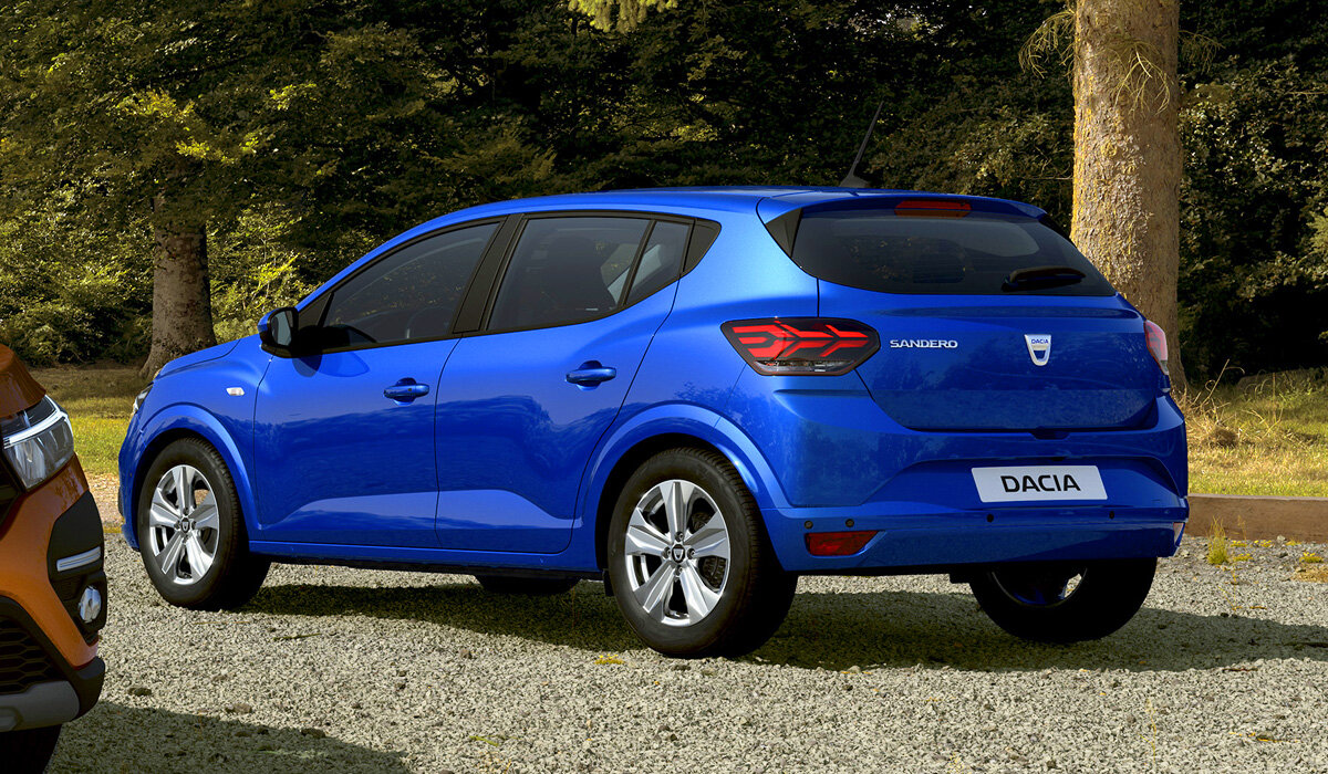 Новый Renault Sandero под Румынской маркой Dacia