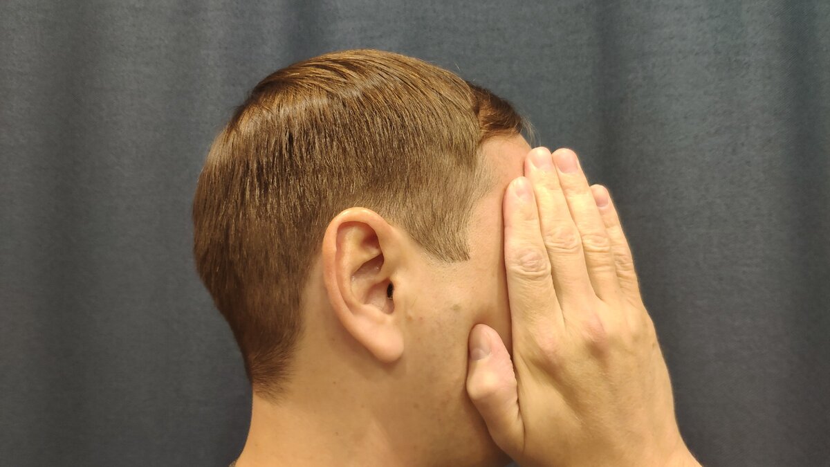 Мой вид сбоку после стрижки, спустя пол дня, листайте >>>