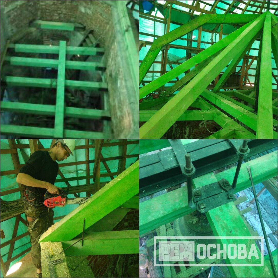 Реставрация часовой башни в г. Выборг