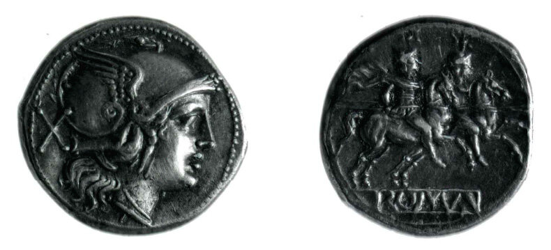 Серебряный динарий - источник Британский музей