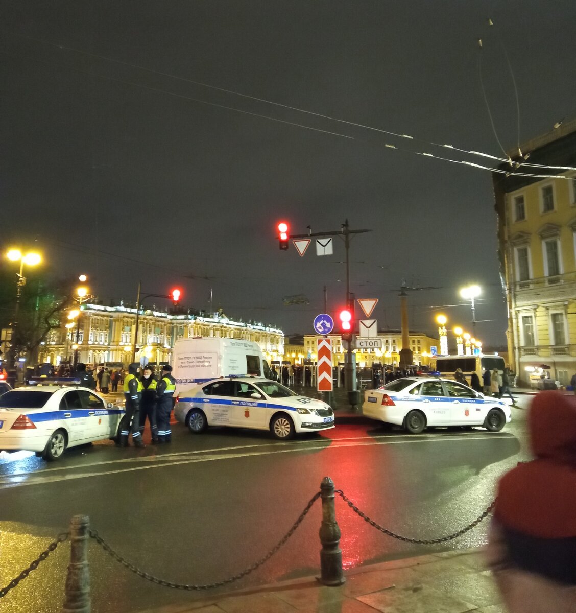 Перекрытие Дворцовой Площади