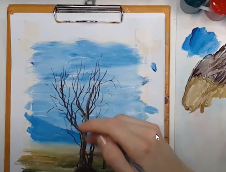 Фото сделано на занятии.