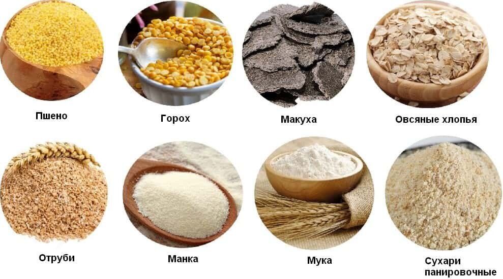 Самые распространенные ингредиенты для прикормок на рыбалку. фото из открытых источников