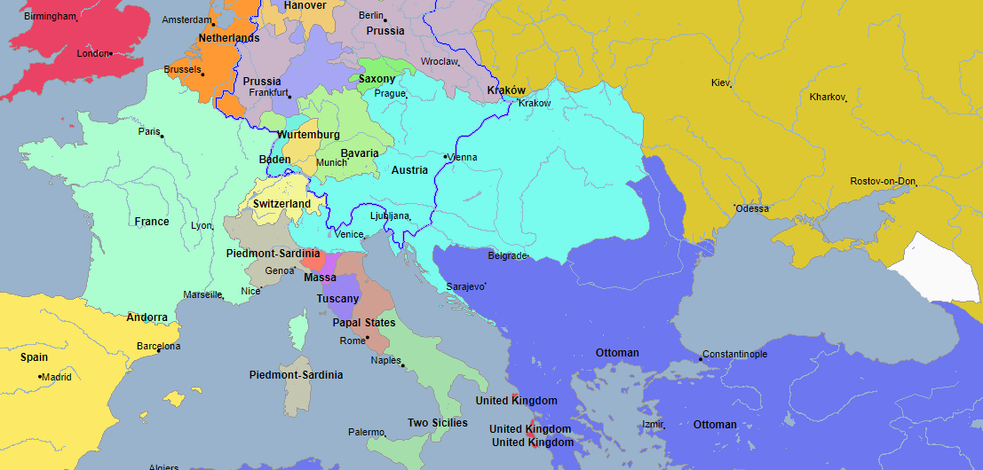 Арена цирка 1820