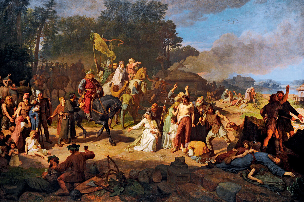 Крестовый поход на славян. Источник: Wikimedia Commons