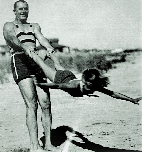 Грейс с отцом