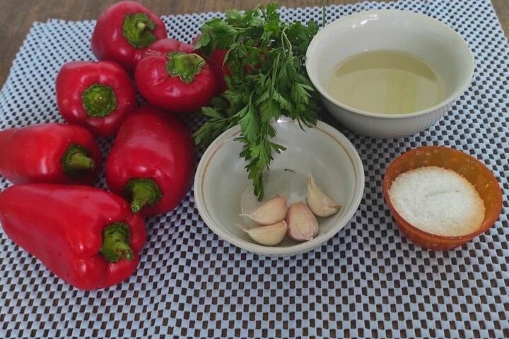 Рецепт запечённых перцев с соусом тоннато
