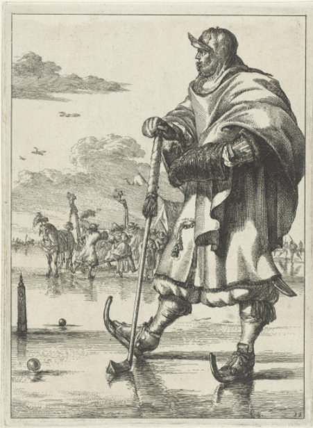Ромейн де Хоге, 1670-85. Из собрания музея истории коньков www.schaatshistorie.nl 
