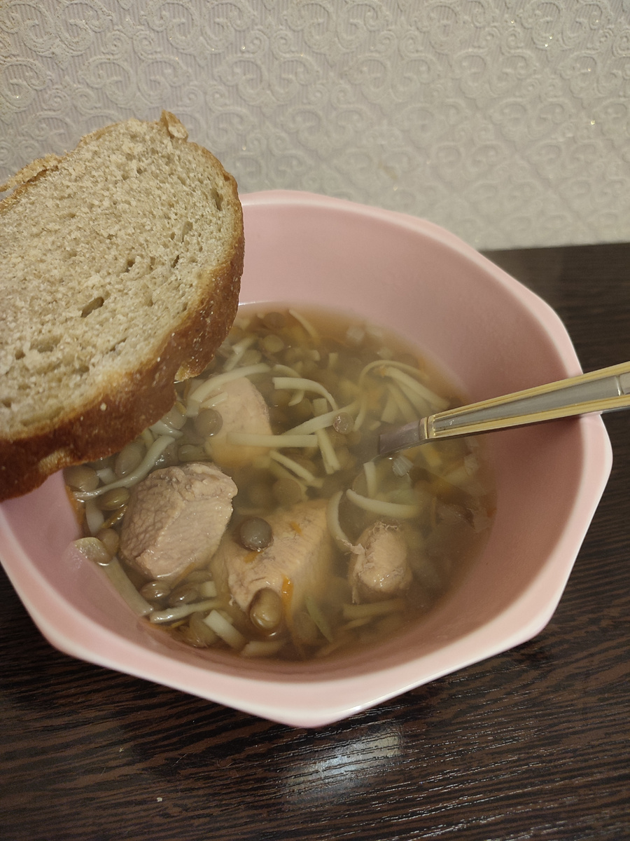 Чечевичный супчик 