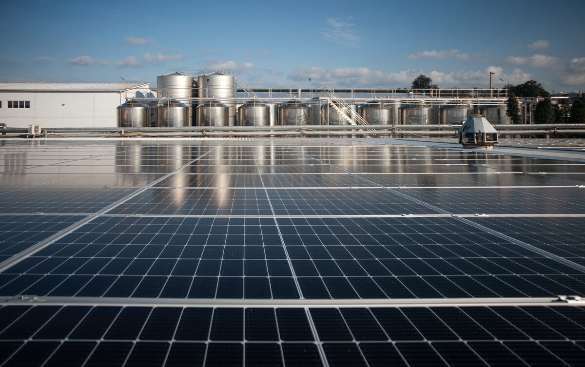 Сетевая солнечная станция для винодельческого предприятия «Фанагория»