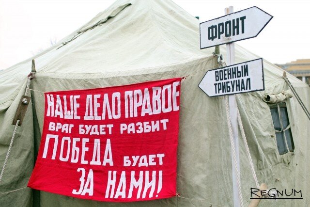    Победа будет за нами! Дарья Драй © ИА REGNUM