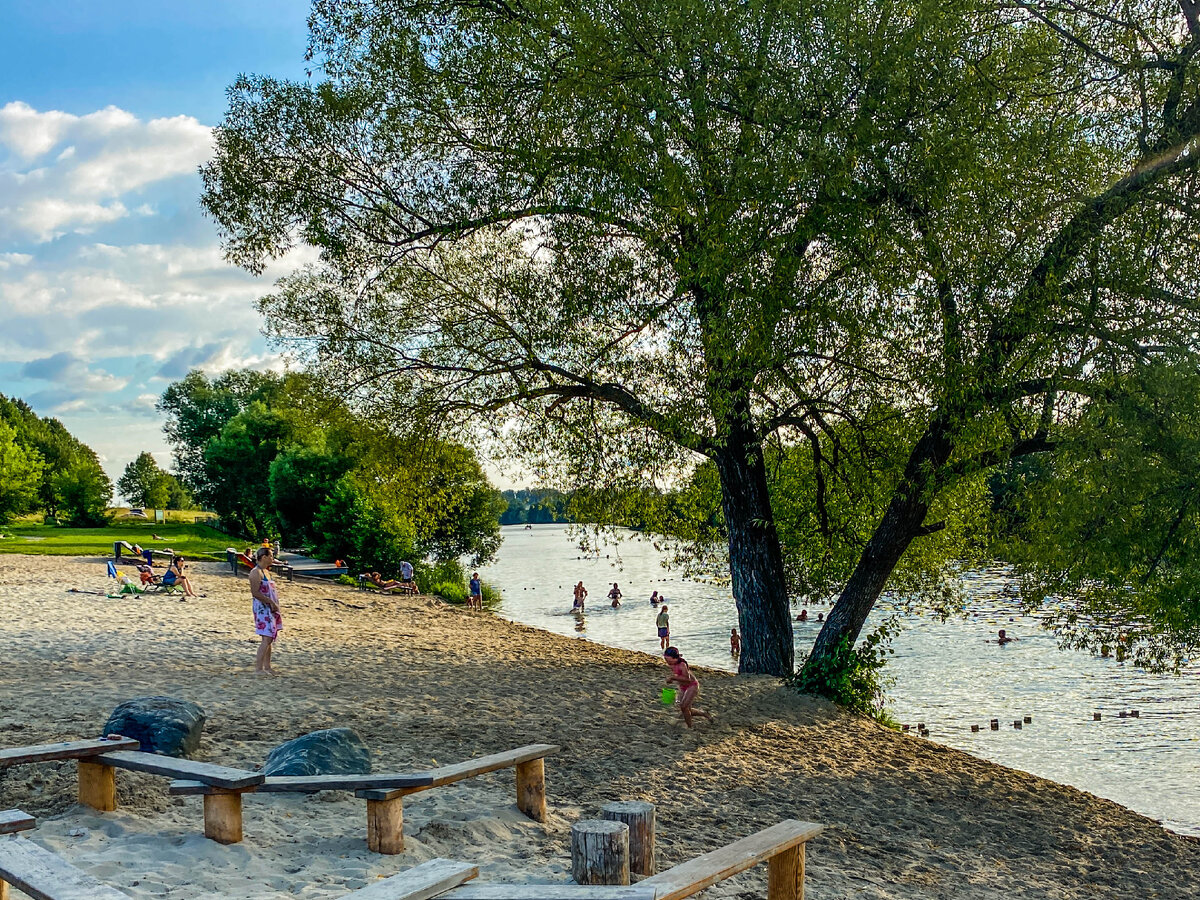 пляж в зарайске на осетре