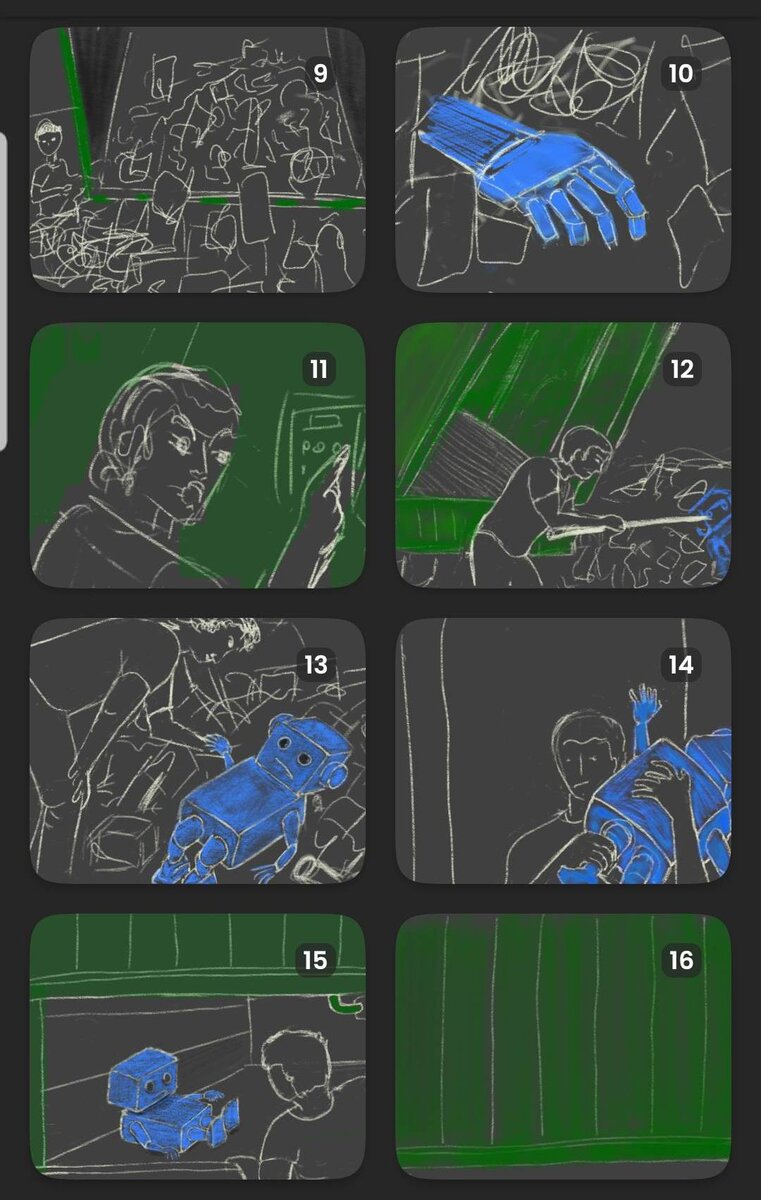 Как видите, уровень рисования самый минимальный!