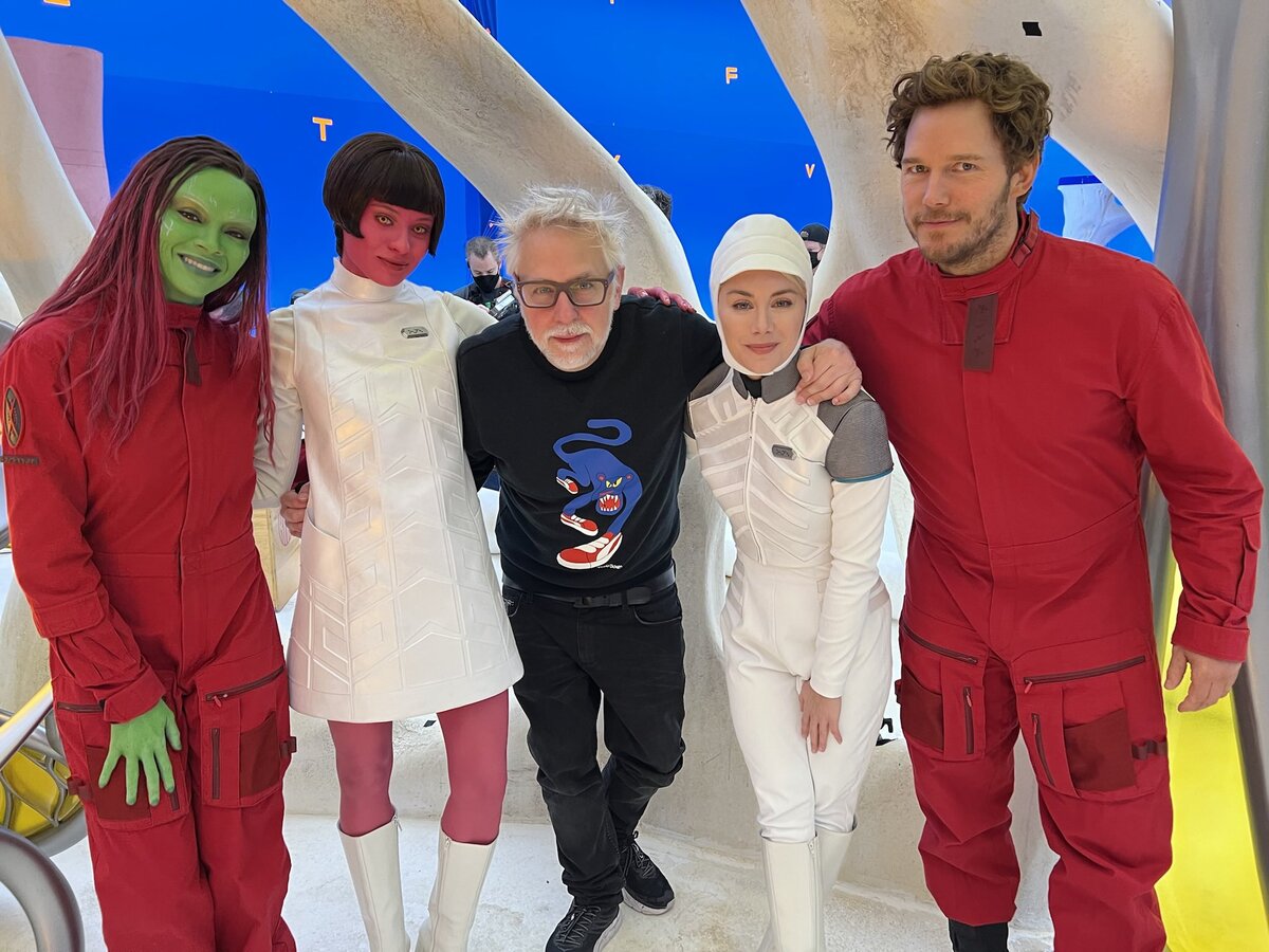 Фото со съемок «Стражи Галактики 3»