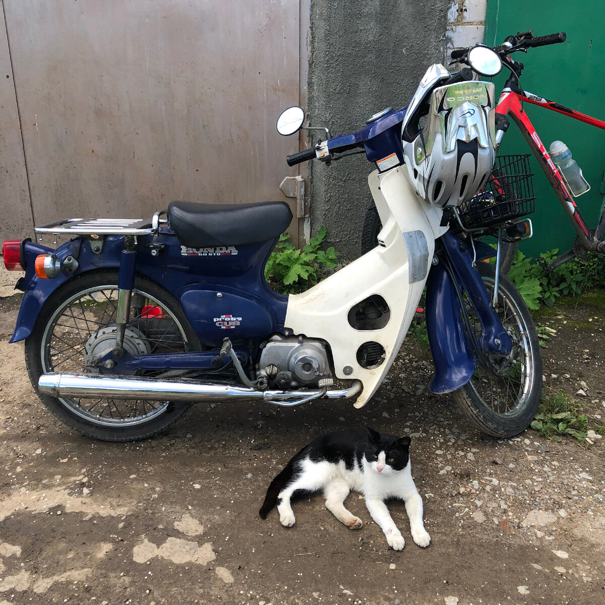 Honda super Cub c50 грузовой