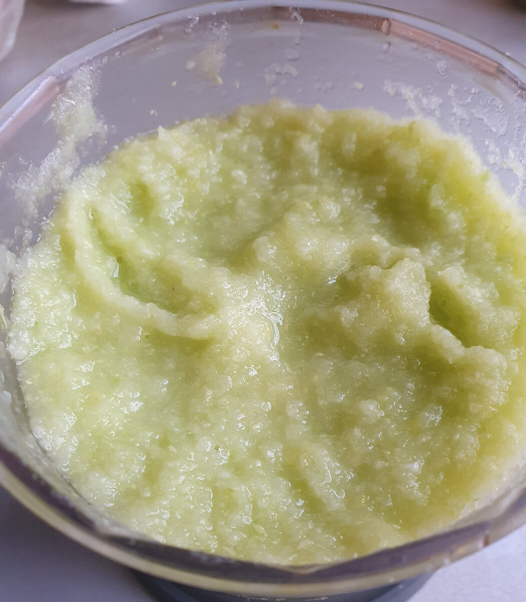 Кабачковое пюре